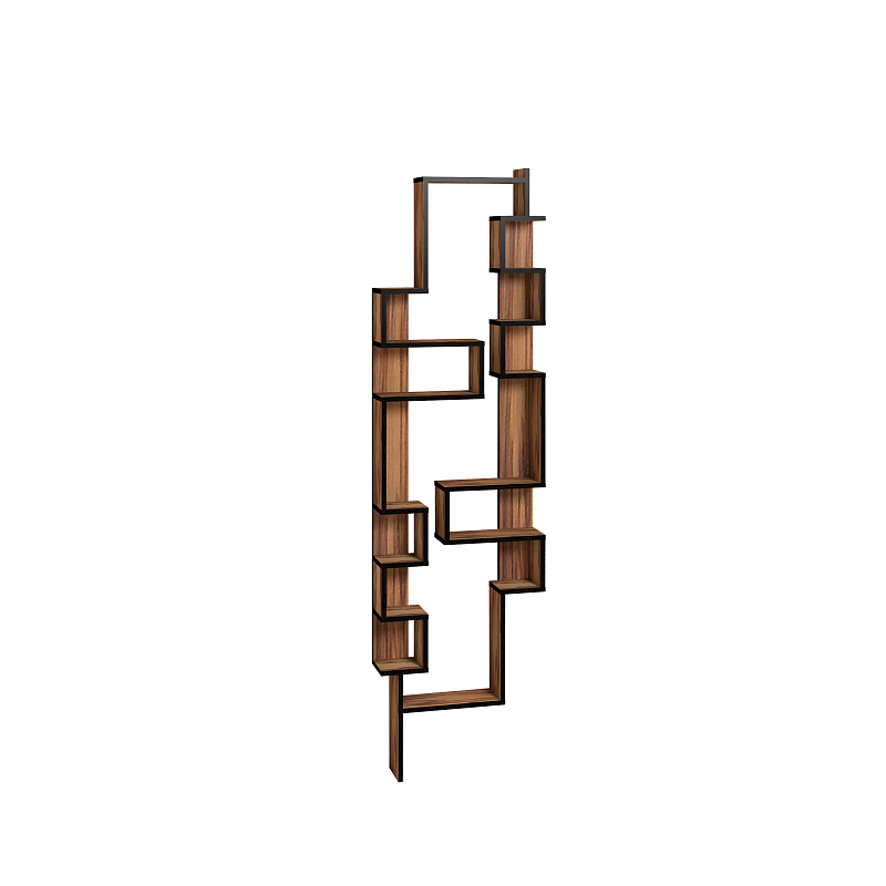 Stylish shelving unit for living room фото