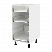 МИКС Шкаф напольный 40х72х51 с 3-мя ящиками (КОРПУС)
